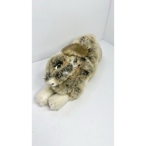 Folkmanis HOLLAND LOP RABBIT 18" Long Realistic Bunny Hand Puppet Plush Fluffy